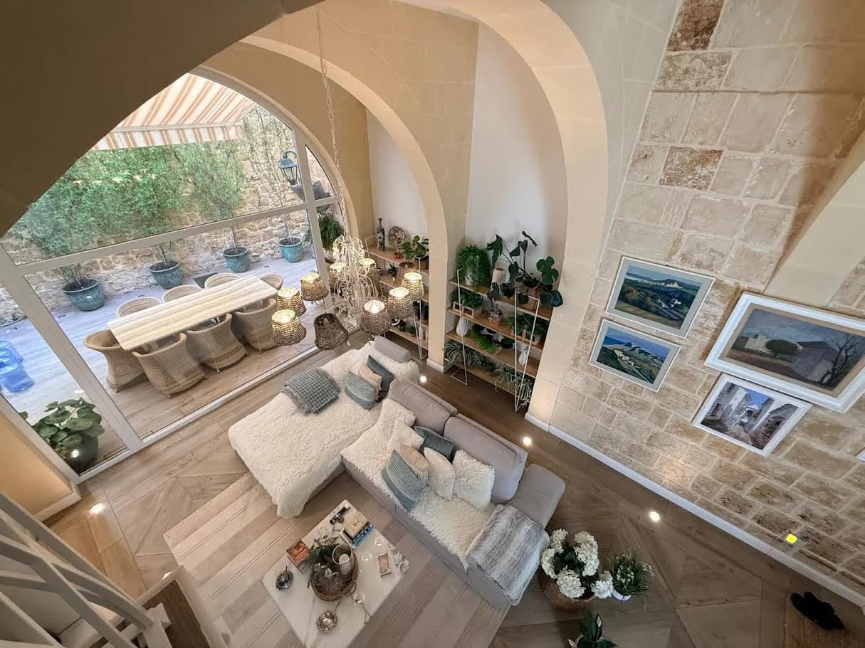 Luxury Restored 3 Bedroom House of Character in Birkirkara Malta